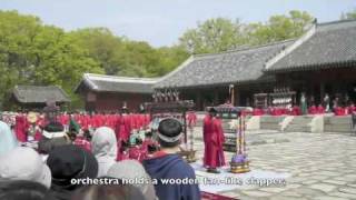 Jongmyo Daeje  Aheonye Part 1 with documentary subs [upl. by Chandos739]