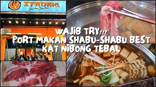 WAJIB CUBA Port Makan Shabushabu Baru Kat Nibong Tebal ❗️❗️❗️ Makan Daging Lembut Ja Sepuas Hati [upl. by Duma]