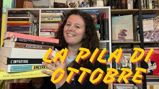 LA MIA PILA DI OTTOBRE  cosa leggerò tbr booktube [upl. by Odlavu]