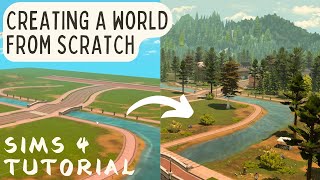 Create a custom world with me in Sims 4 [upl. by Enelyaj]