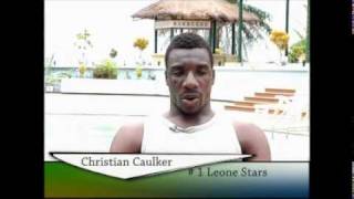 Christian Caulker Leone Stars Goal Keeper [upl. by Gurtner213]