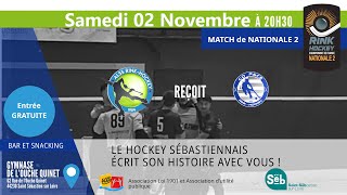 J4  N2  2024 2025 RINK HOCKEY ALSS RH  CO Pacé [upl. by Airdnalahs]