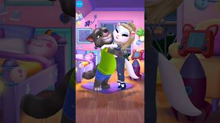 My Talking Angela 2  New Update 😍 Angela With Tom In House 🏠 bumbleebee dance music [upl. by Ydur]