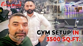 Gym Setup in 3500 SqFt coming soon  Energy World Gym amp Equipments [upl. by Yerot675]