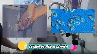 🌟LAVADO DE MANOS CLÍNICO práctico🌟 [upl. by Ayouqes]