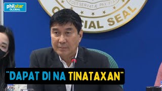 Senator Raffy Tulfo gustong alisin ang travel tax sa mga economy passengers [upl. by Melodee]