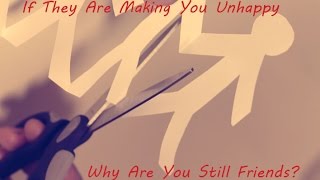 Cutting Negative People From Your Life [upl. by Kachine]