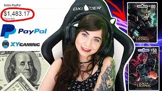 GANHE DINHEIRO E RP JOGANDO LEAGUE OF LEGENDS  Nicole Diretora [upl. by Aihsenot964]