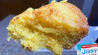 How To Make The Most Moist amp Sweet Cornbread Using Jiffy Mix  Recipe [upl. by Dolley829]