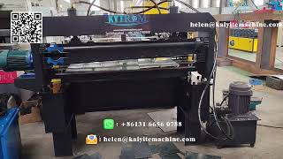 1250mm flattening slitting and cutting machine [upl. by Battat]