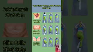 Yoga Pilates Reduce Belly Fat part 235yoga weightloss bellyfatloss shorts [upl. by Doig806]