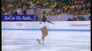 Nancy Kerrigan USA  1994 Lillehammer Figure Skating Ladies Technical Program [upl. by Eceined788]