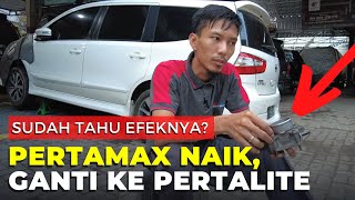 Efek biasa pakai bbm Pertamax ganti ke Pertalite [upl. by Frymire]