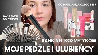 VLOG Mój RANKING Kosmetyków do UST  Jakich PĘDZLI używam do makijażu 💄🌸💅🏻 [upl. by Corneille]