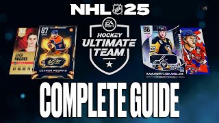 THE COMPLETE GUIDE TO HOCKEY ULTIMATE TEAM IN NHL 25 [upl. by Damiani51]