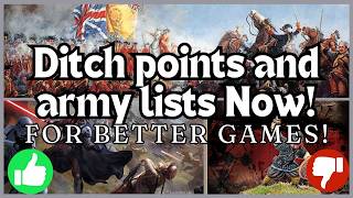 STOP Letting Points RUIN Your Wargaming Experience [upl. by Enilraep]