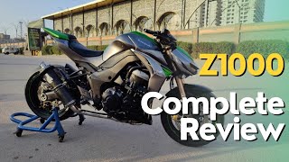 Kawasaki Z1000 2016 Complete Review  Hammad Hyder Vlogs [upl. by Onaicilef179]