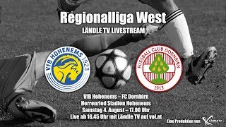 LIVE VfB Hohenems vs FC Dornbirn [upl. by Kcub]