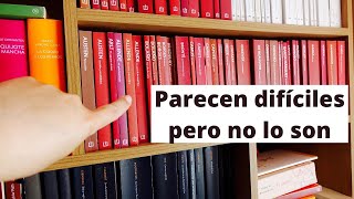 Libros que parecen complejos pero son muy amigables con el lector [upl. by Kathrine]