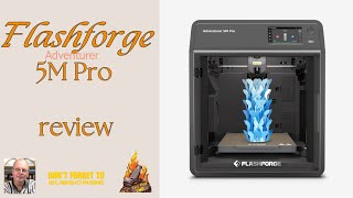 Flashforge Adventurer 5M pro review [upl. by Yraeg]