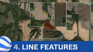 Google Earth Tutorial Part 4 Drawing Line Features [upl. by Ranie]