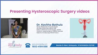 Hysteroscopy in Incompetent cervix Repeated late miscarriages with septate uterus [upl. by Acinna154]