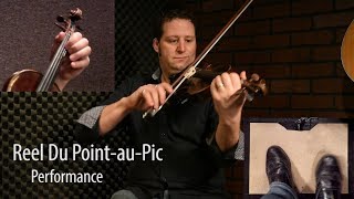 Reel du Point au Pic  Québécois Fiddle Lesson by André Brunet [upl. by Drye]