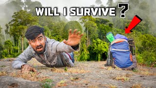 Full Night Alone In Dangerous Jungle  Challenge  जिंदगी की सबसे बड़ी गलती😱 [upl. by Bohs]