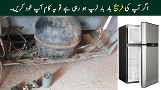 Refrigerator Compressor Tripping Problem  Fridg Cooling Nhi kar raha [upl. by Asta]