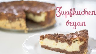 Super leckerer veganer Zupfkuchen Vegan backen mit einfachKochen [upl. by Enwahs]