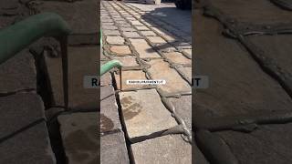 Boiacca per sigillatura porfido lastre a correre skill stone trend tiktok patio concrete [upl. by Anirehs]