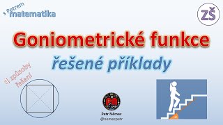 Goniometrické funkce  Řešené příklady  matematika ZŠ [upl. by Eiznil]