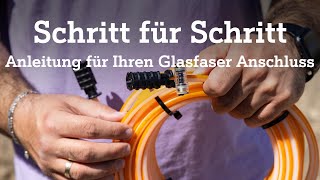 Schritt für Schritt zum Glasfaser Anschluss Anleitung für bauliche Eigenleistungen [upl. by Jacinthe178]