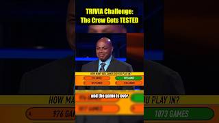 TRIVIA Challenge The Inside The NBA Crew Gets TESTED [upl. by Aduh]