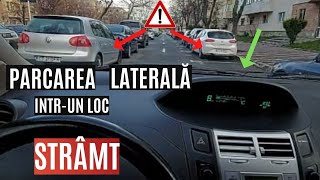 Școala De ȘoferiParcarea laterală cu spatele între două mașini Ep 1  repere și sfaturi [upl. by Jeromy]