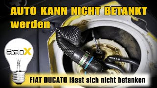 Problem beim Tanken nach Werkstattbesuch  Tankentlüftungssystem Fiat Ducato 250 [upl. by Eniarda]