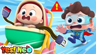 Lets Buckle Up Baby  Seatbelt Safety Song  Nursery Rhymes amp Kids Songs  Yes Neo [upl. by Clemmy161]