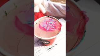 parfect water marble nailart design 💅nailart diynails youtubeshorts notoolnailart mood weird [upl. by Amlez925]