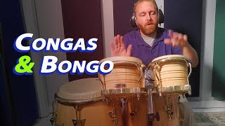 Congas and Bongo Setup  Percussion Lesson [upl. by Alix]