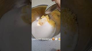 Baking lemon cookies 🍪🧈🧑‍🍳 baking lemoncookies shorts [upl. by Sumner]