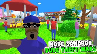 KITA COBA MAIN MODE SANDBOX DI DUDE THEFT WARS [upl. by Win390]