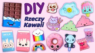 12 rzeczy DIY Kawaii  Przybory Szkolne Kawaii  Papierowe Rękodzieło i więcej diy [upl. by Mikah]