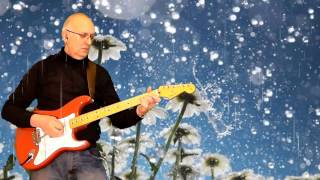 Rhythm of the rain  The Cascades  Guitar instrumental by Dave Monk [upl. by Lletnohs]