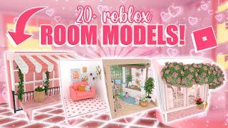 20 AESTHETIC ROBLOX room models mxddsies guide to finding gfx room models  mxddsie ♡ [upl. by Christoph]