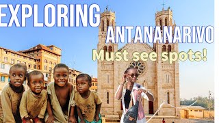 EXPLORING ANTANANARIVO REALITY OF MADAGASCAR 🇲🇬PART 2 HIDDEN GEMMUST SEE SPOTS [upl. by Evot188]