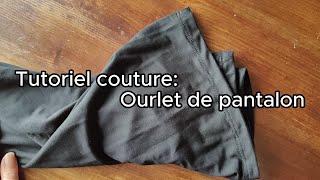 Réaliser un ourlet de pantalon [upl. by Echikson346]