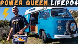 BATTERIA al LITIO 🔋 Power Queen LiFePO4⚡️ [upl. by Bev]