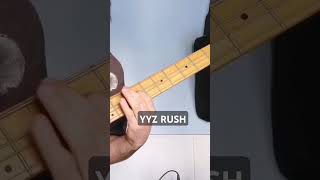 🔴Rush  YYZ BASS Intro cover 2024 rifftober2024 [upl. by Pyotr]