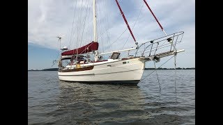 Sailing from Florida to Maryland in a Hans Christian 33 [upl. by Clemen921]