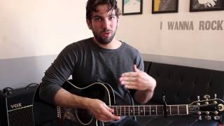 Tiesto  Red Lights Guitar Chords amp Lesson by Shawn Parrotte [upl. by Binny]